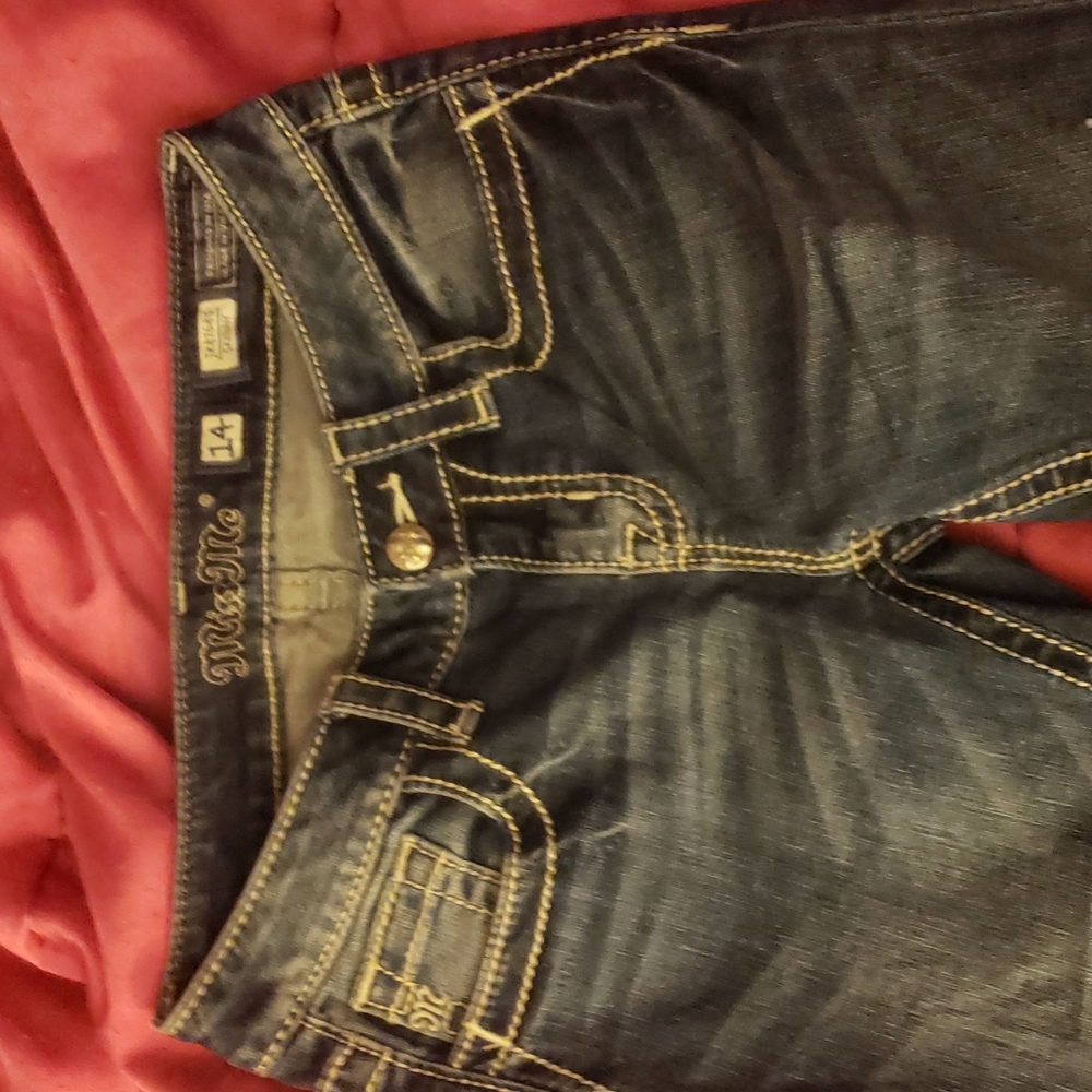Girls Miss Me jeans size 14